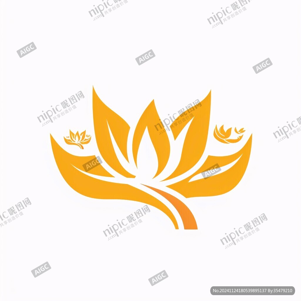 蓮花坐禪養(yǎng)生標志