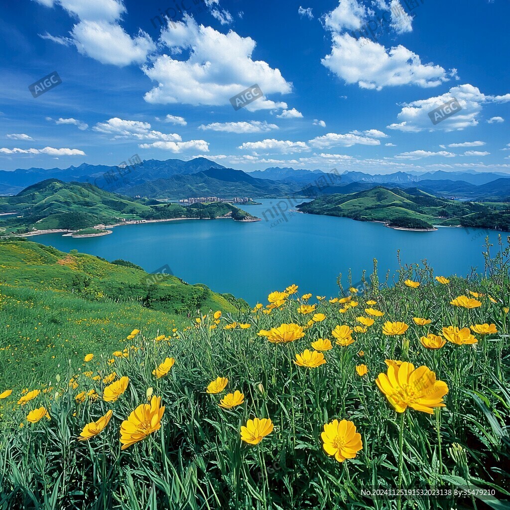 天池花海