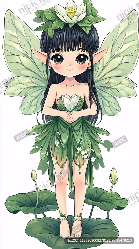 小綠葉女精靈