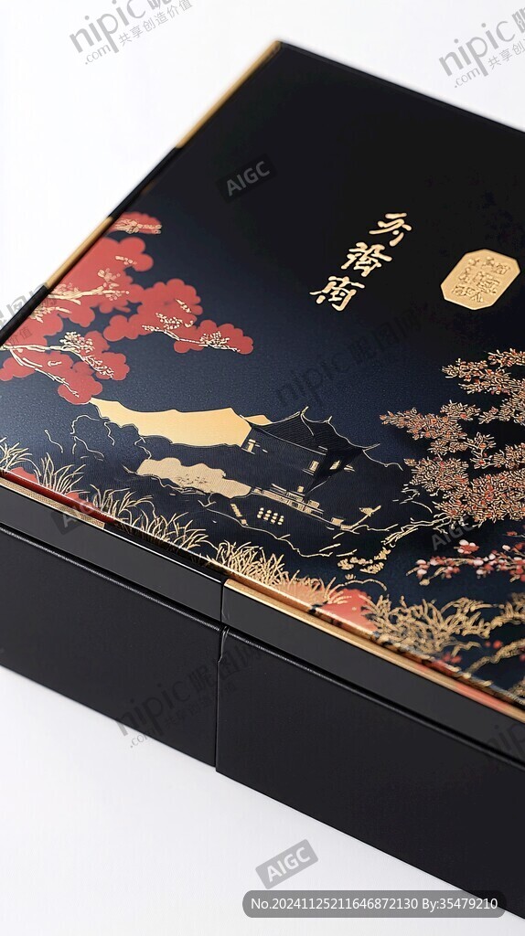 李白春夜宴桃李園饌盒
