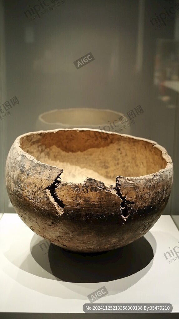 河姆渡陶缽