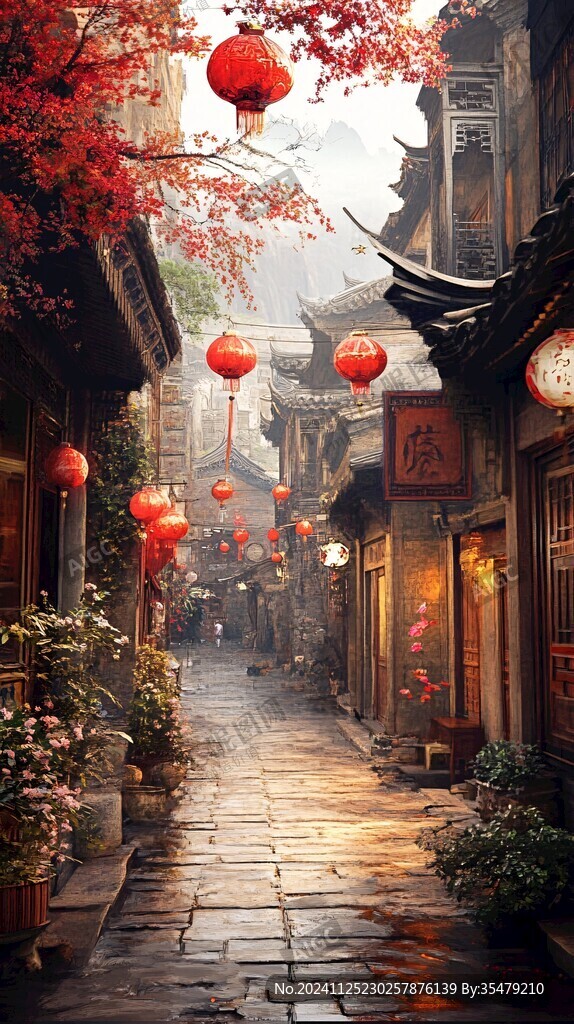 唯美古鎮(zhèn)風(fēng)光