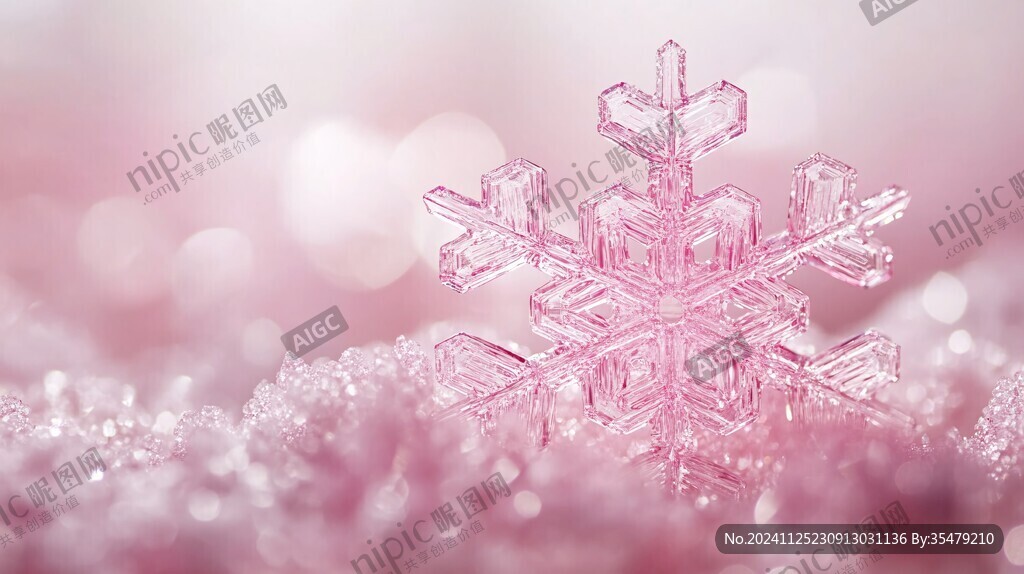 唯美雪花