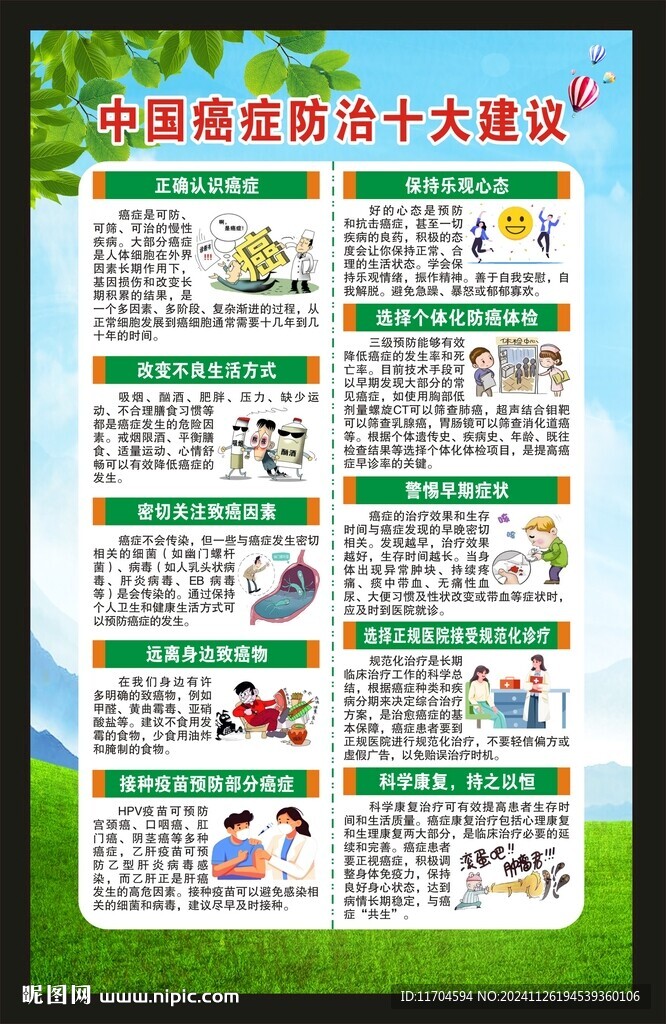 癌癥日海報(bào)