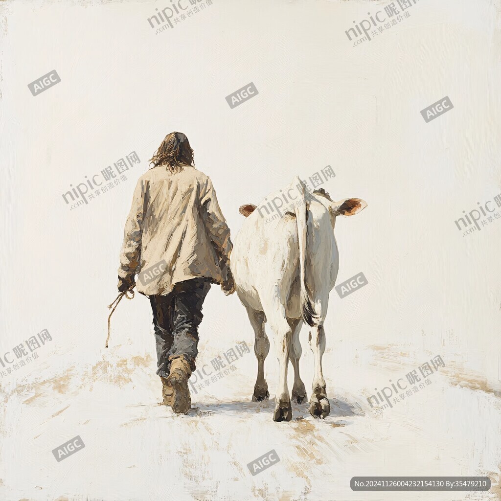 影片質(zhì)感牧牛圖