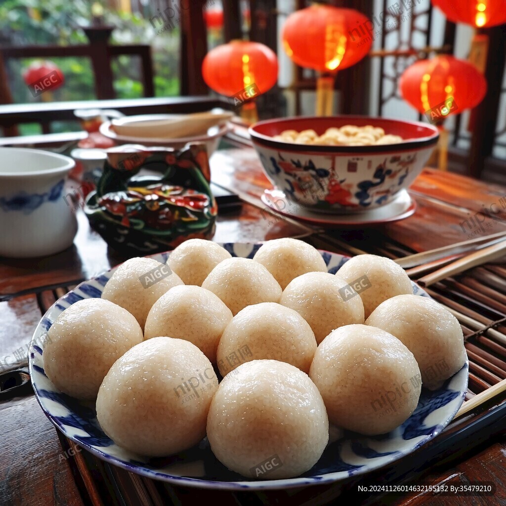 干湯圓即食