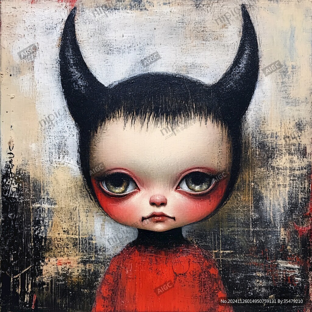 小惡魔插畫