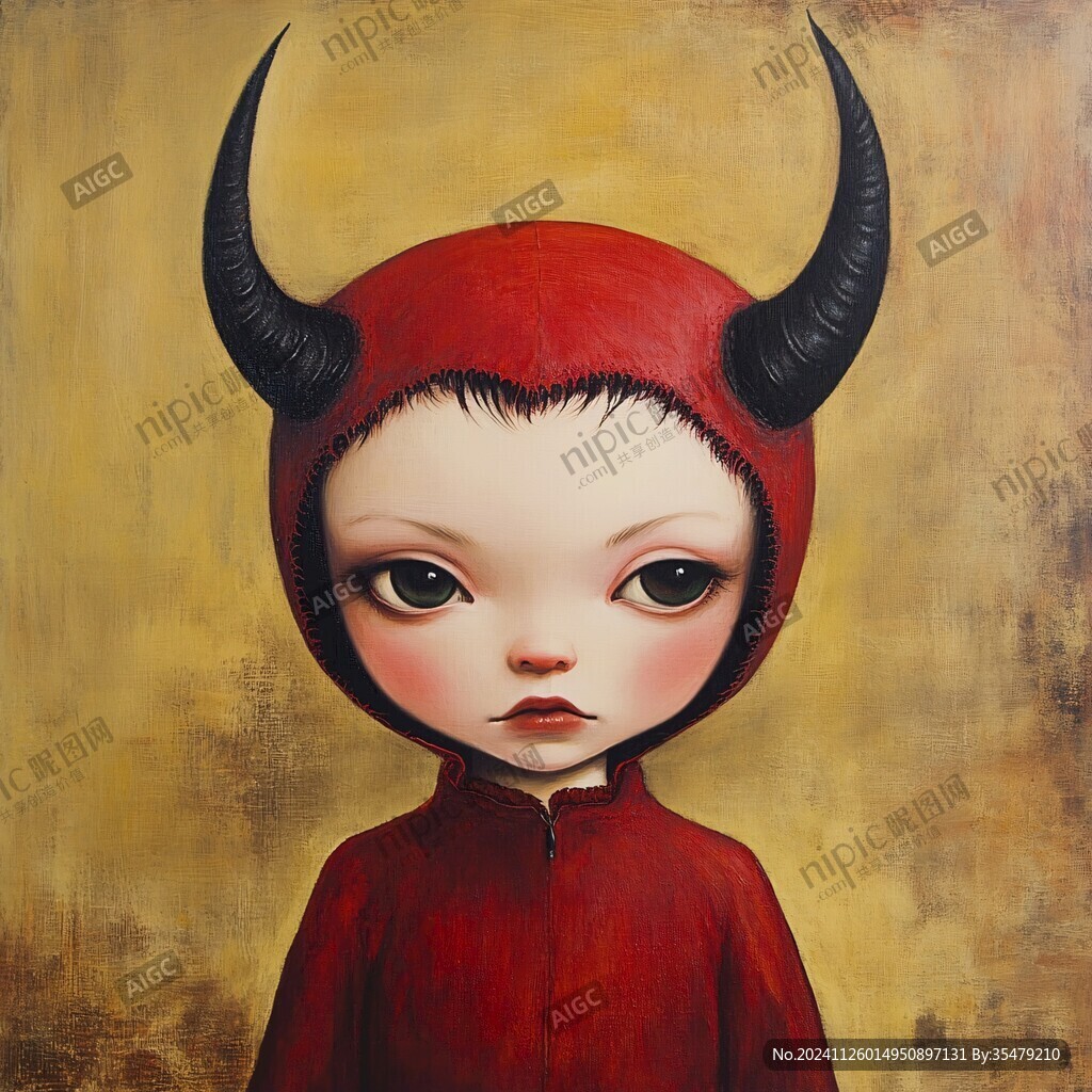 小惡魔插畫