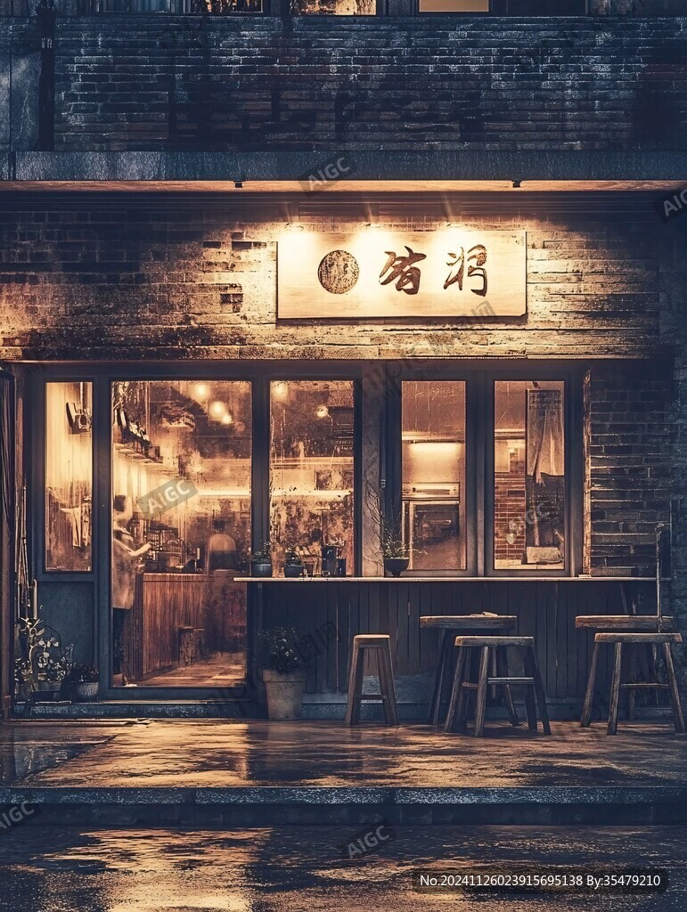 工業(yè)風小酒館門頭