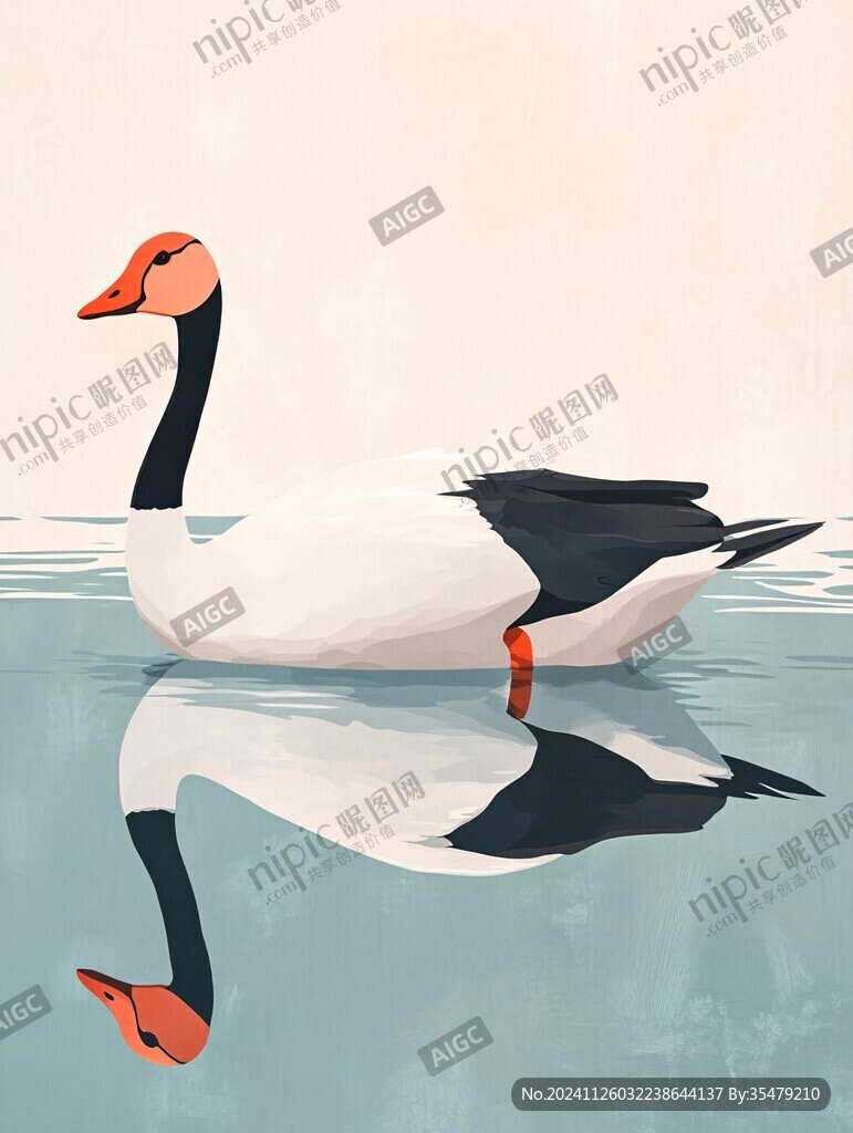 大鵝插畫