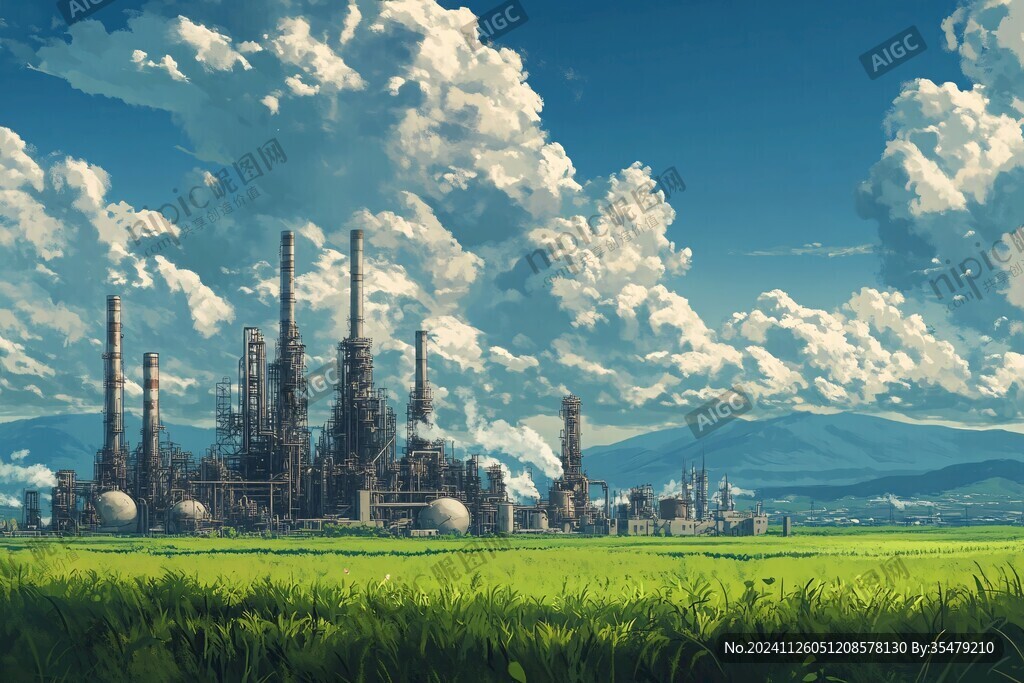 煉油廠風(fēng)景