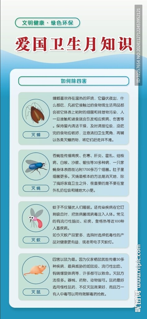 愛國衛(wèi)生月知識