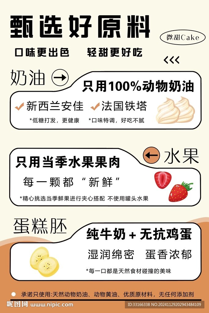 蛋糕海報(bào)