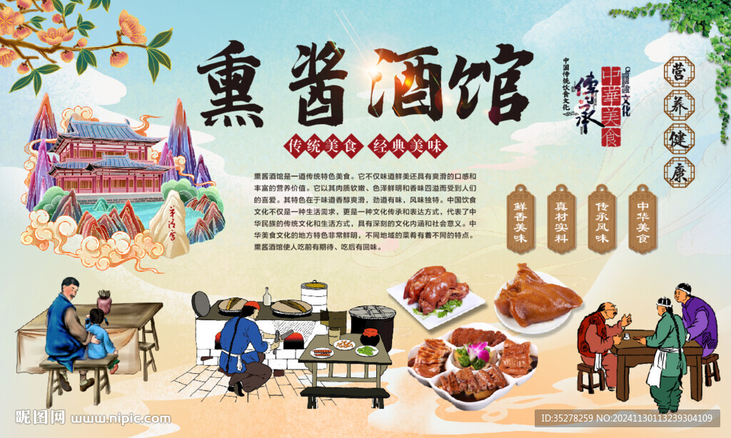 熏醬酒館背景