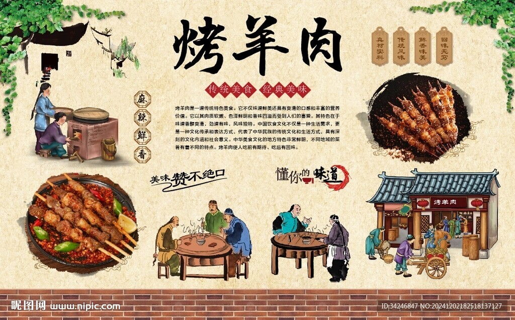 烤羊肉