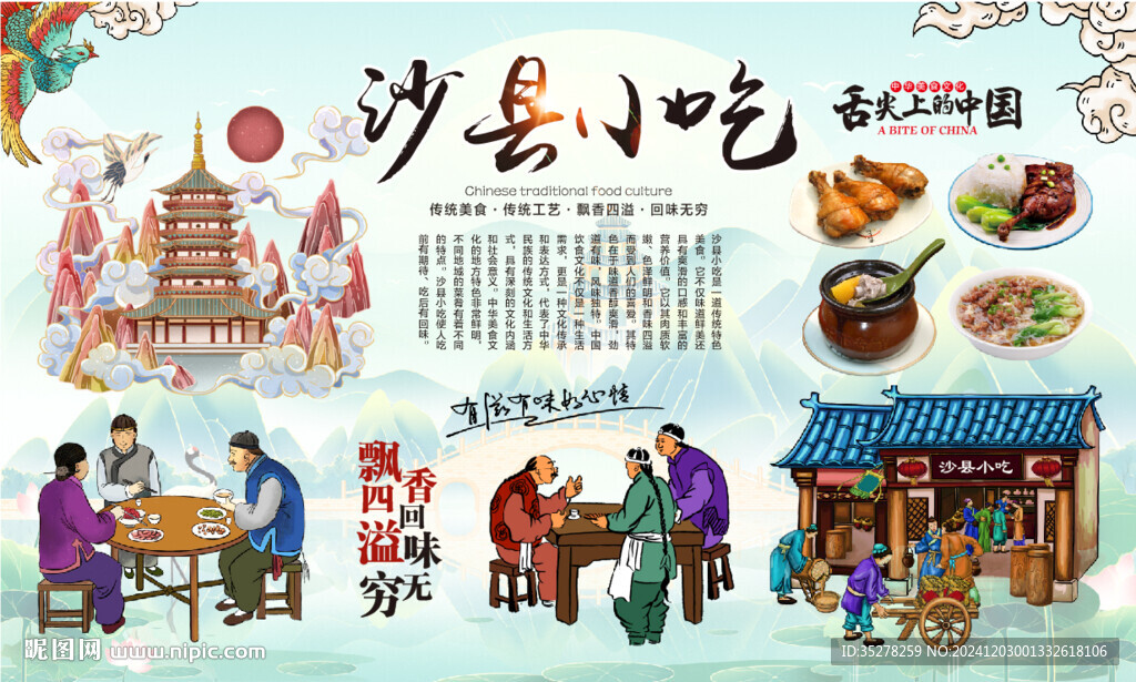 沙縣小吃背景