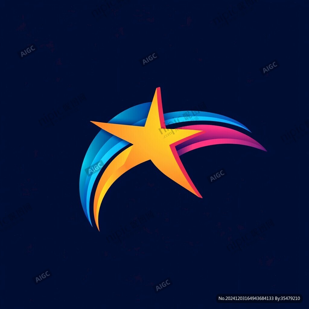 x立體星標(biāo)志