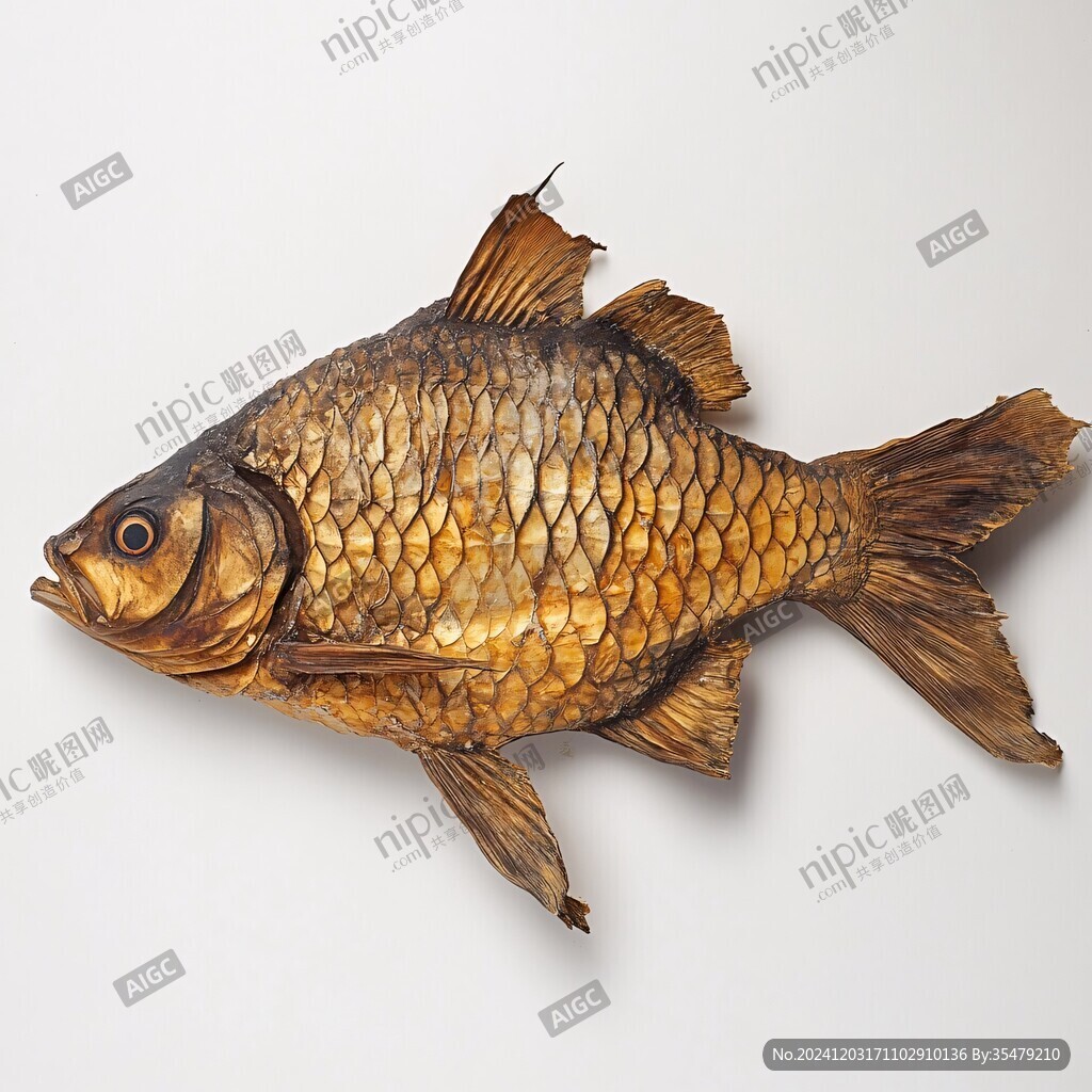 木雕金龍魚