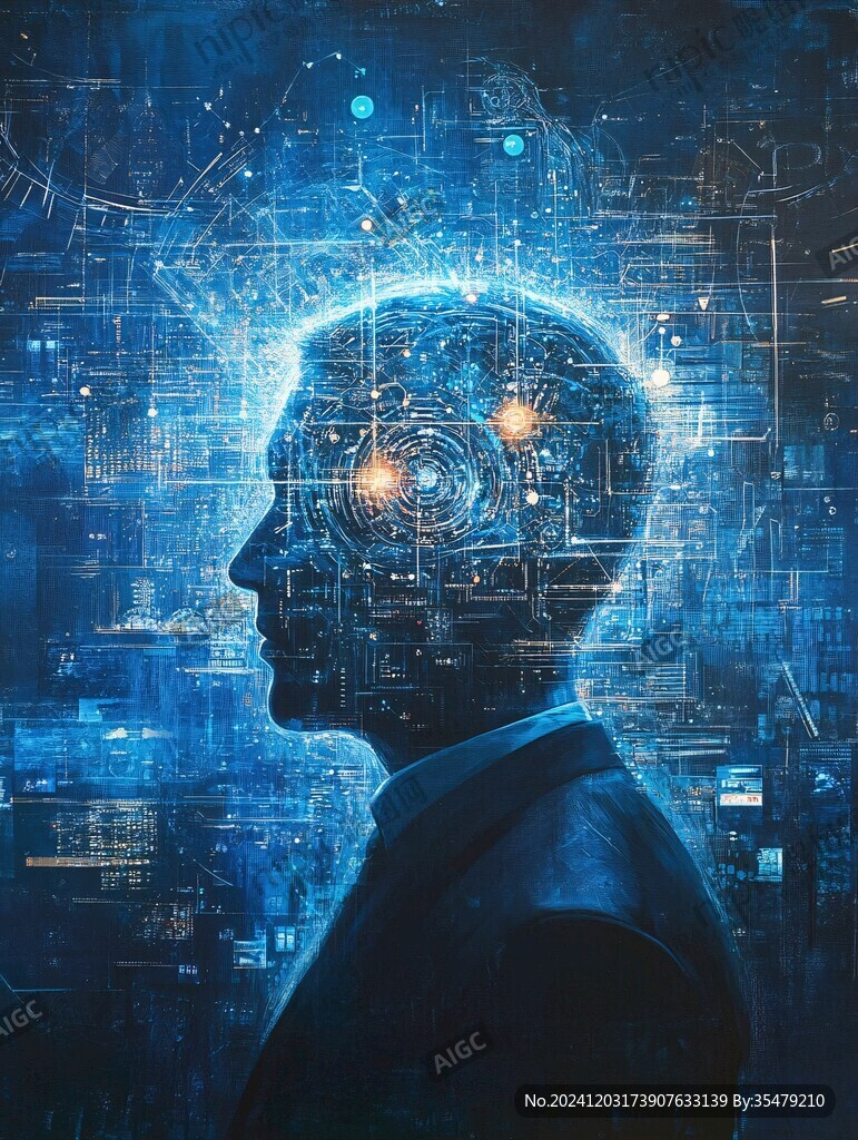 科技頭腦海報(bào)