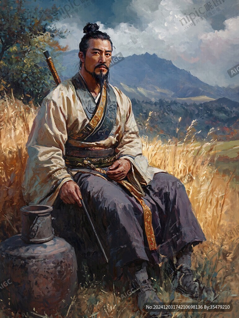 古人制藥農夫