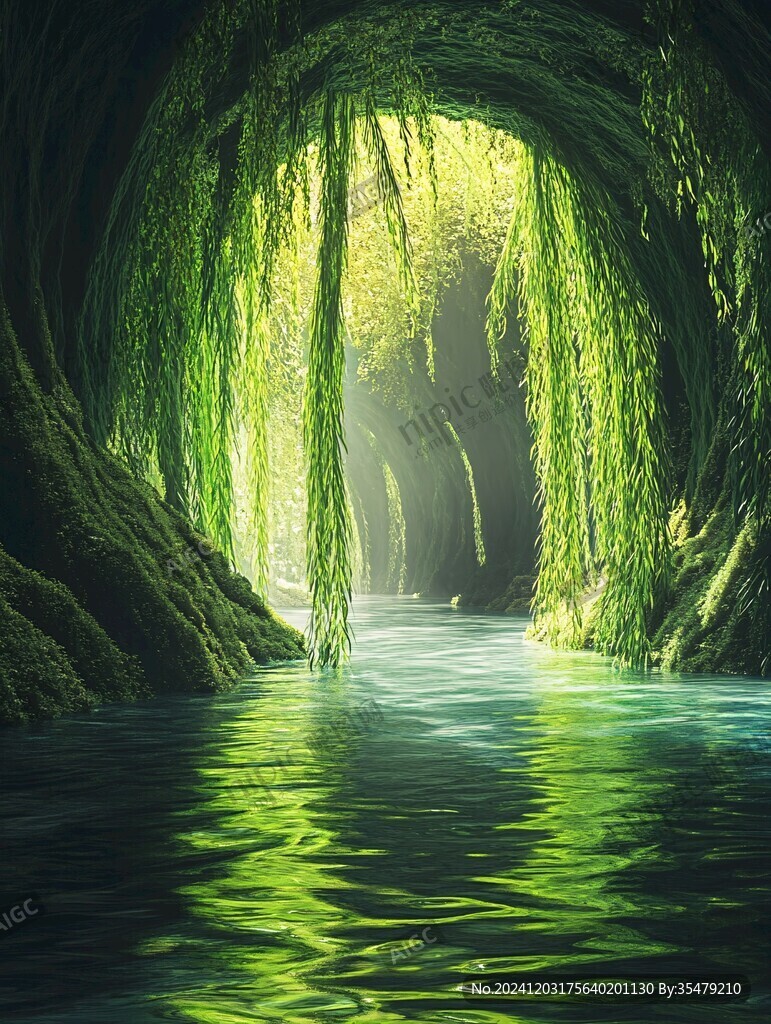 洞中的河流