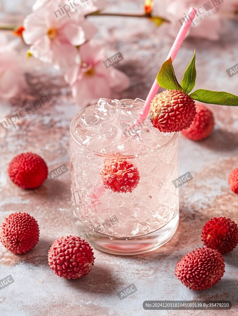 飲品荔枝冷飲