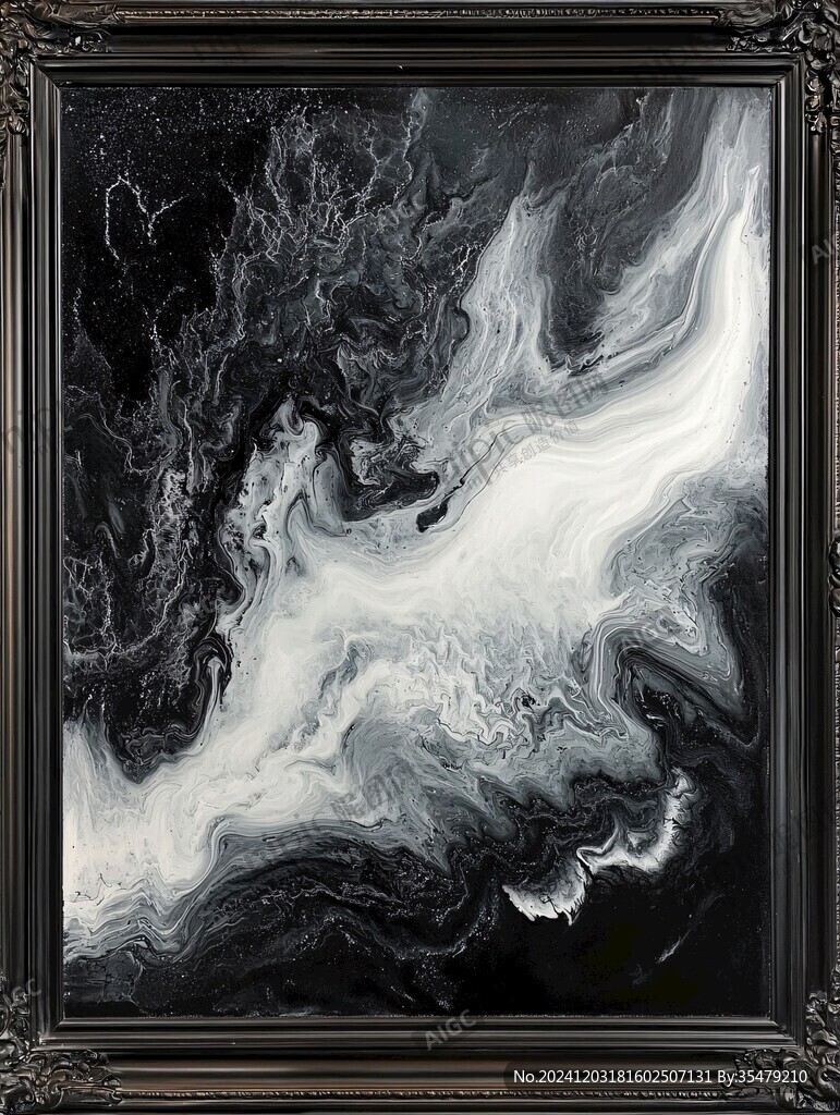 流體流彩裝飾畫(huà)