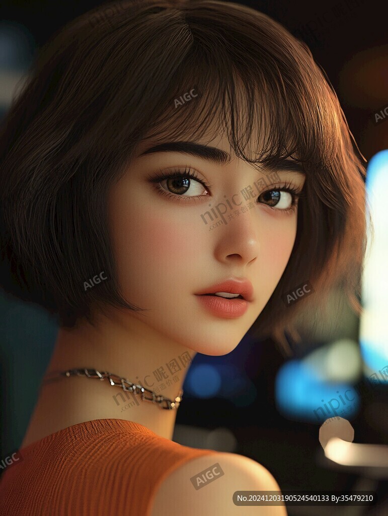 寫實人物插畫