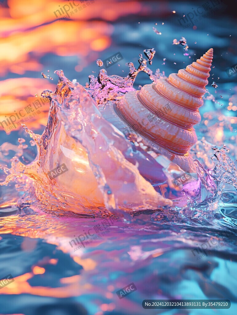 溫馨海洋貝殼