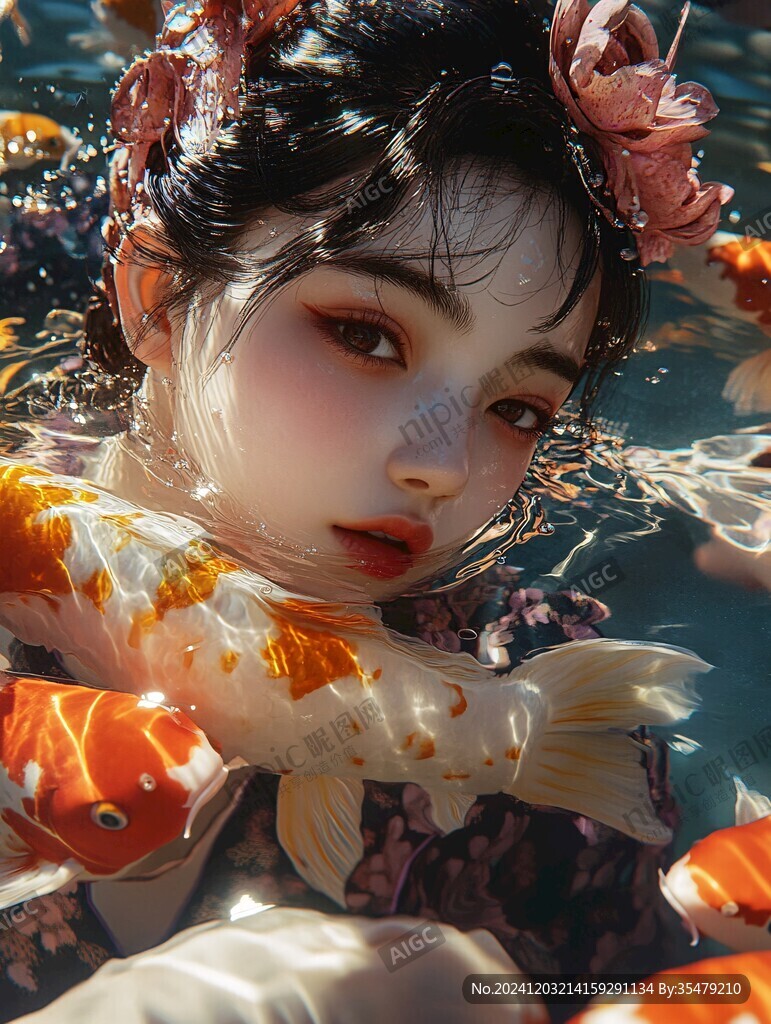 魚與少女