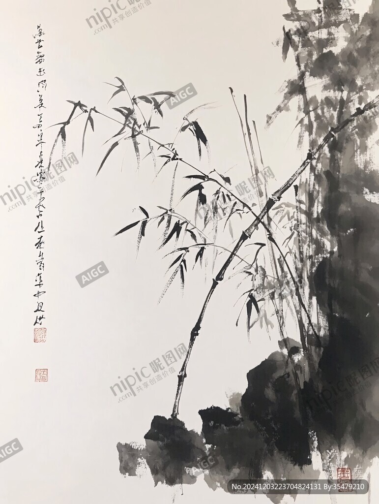 翠竹墨韻
