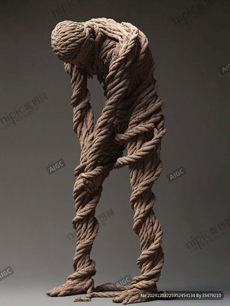 繩雕塑
