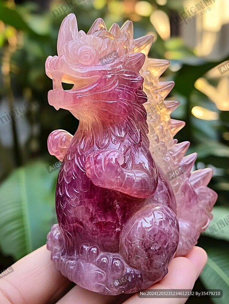 水晶吸財獸