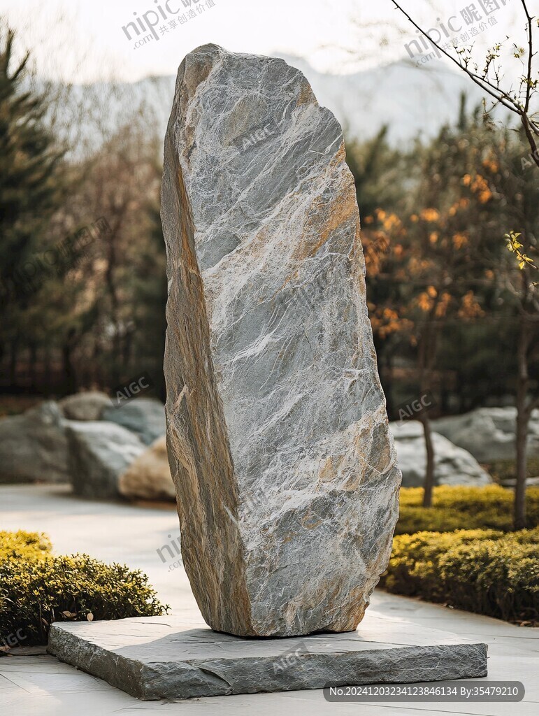 世園會(huì)展石