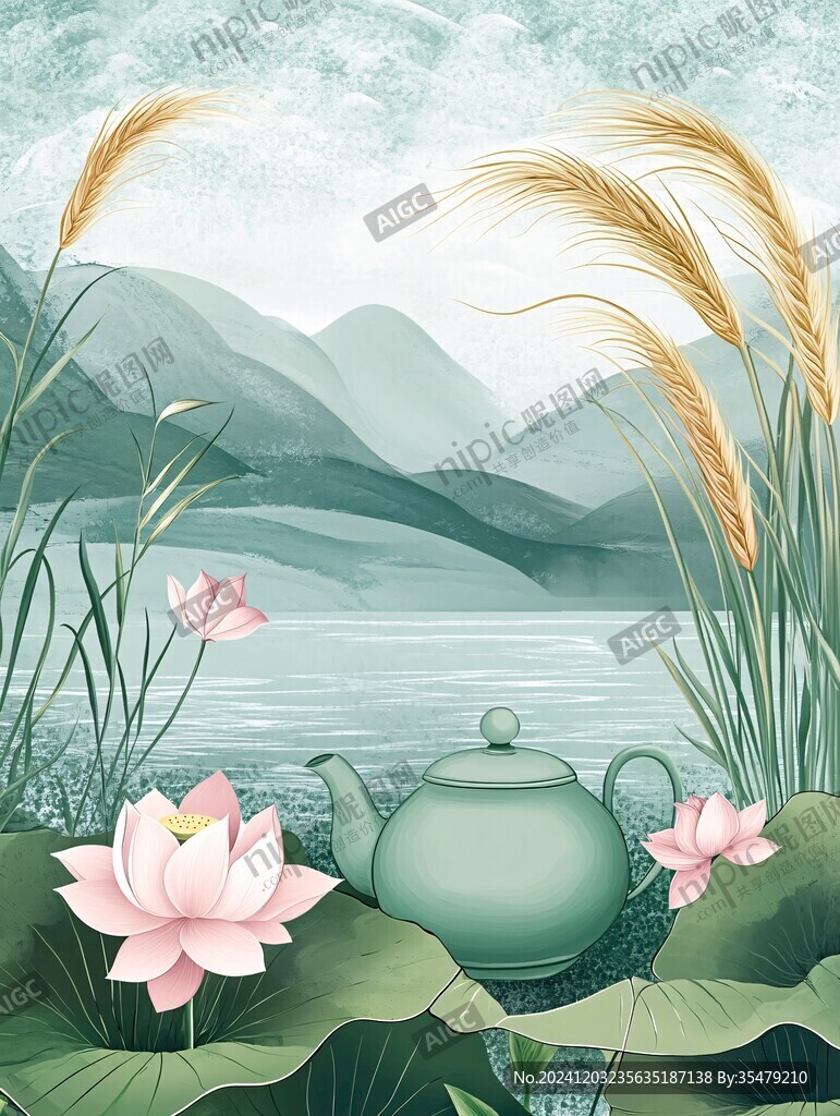 黃蓮包裝插畫