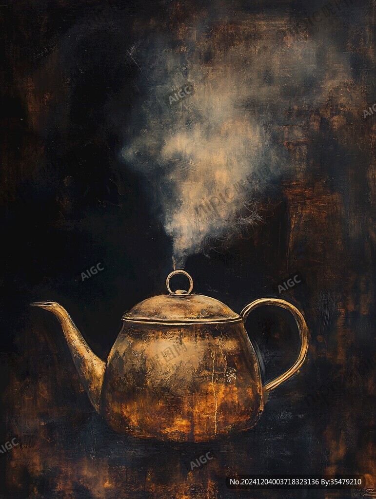 繪畫茶壺