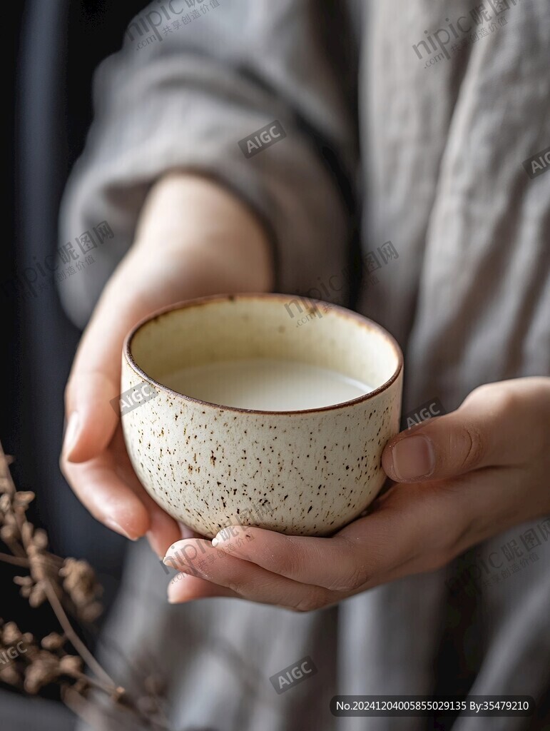 粗陶品茗杯