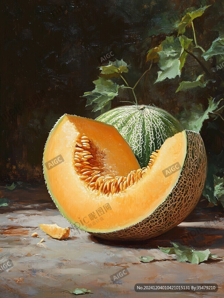 靜物西甜瓜