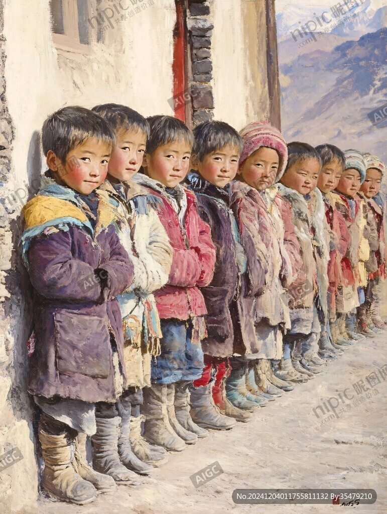 門巴族男孩