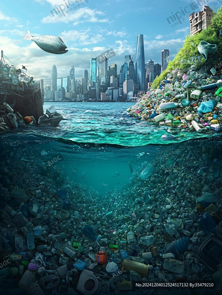 水污染海報