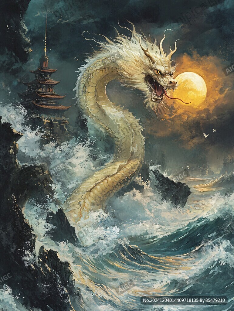 插畫龍年插畫
