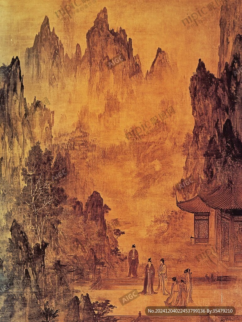 攜琴訪友圖頁