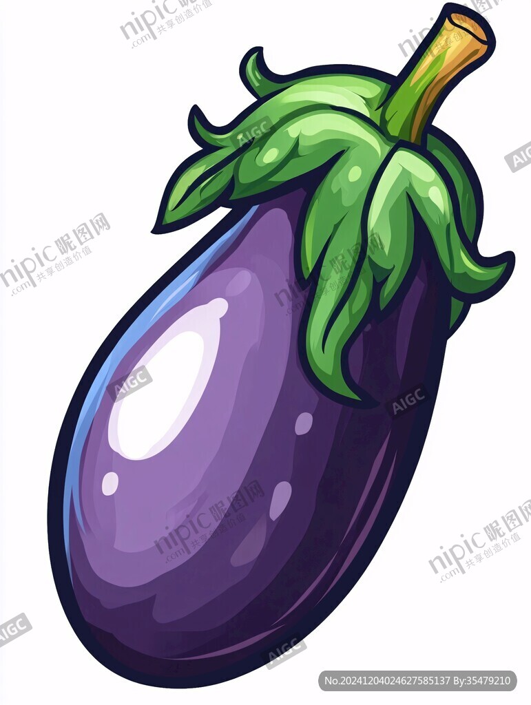 西梅高清插畫
