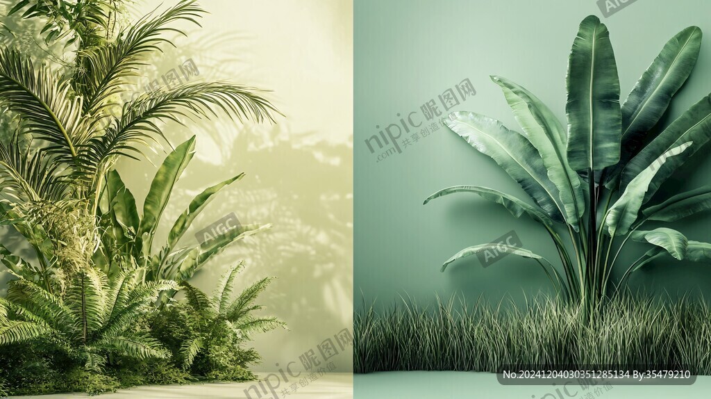 現(xiàn)代植物花草