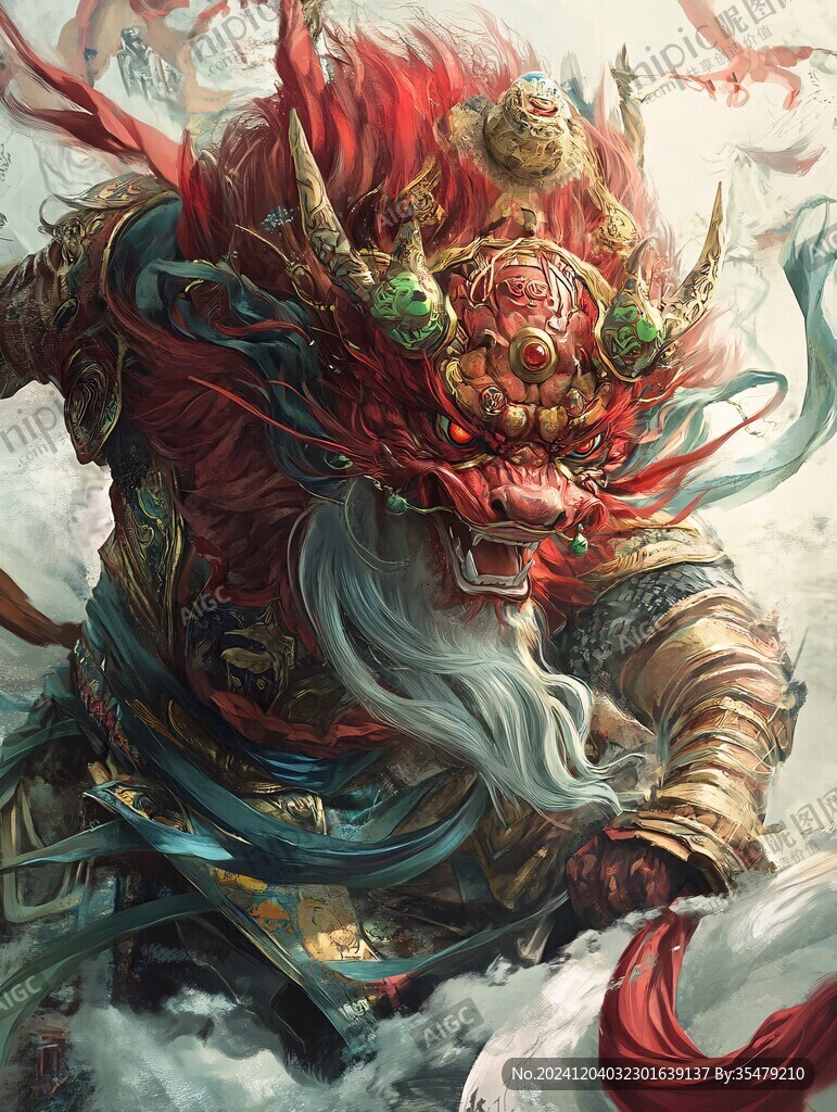 武財神插畫