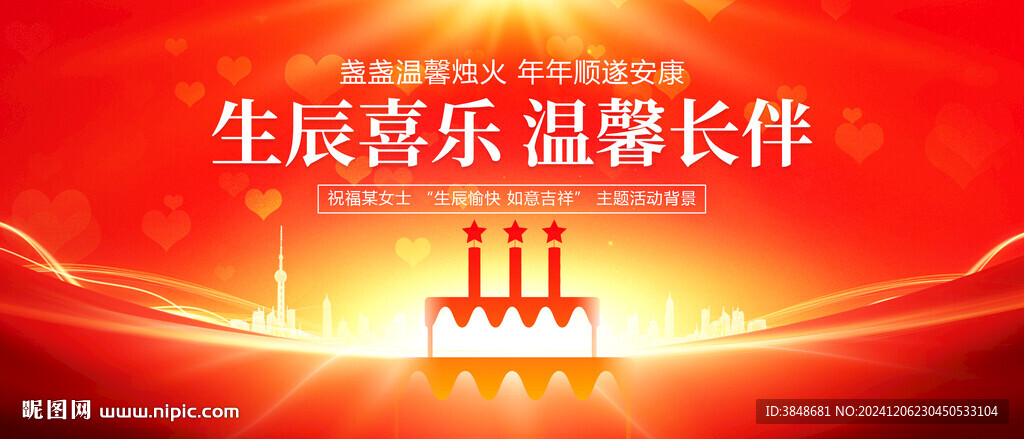 生日快樂海報