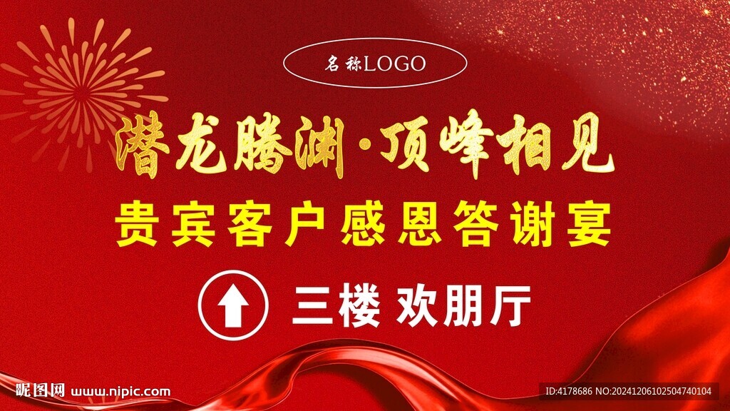 答謝宴酒會(huì)路引指示牌
