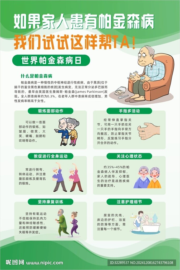 家人患帕金森病我們這樣幫ta
