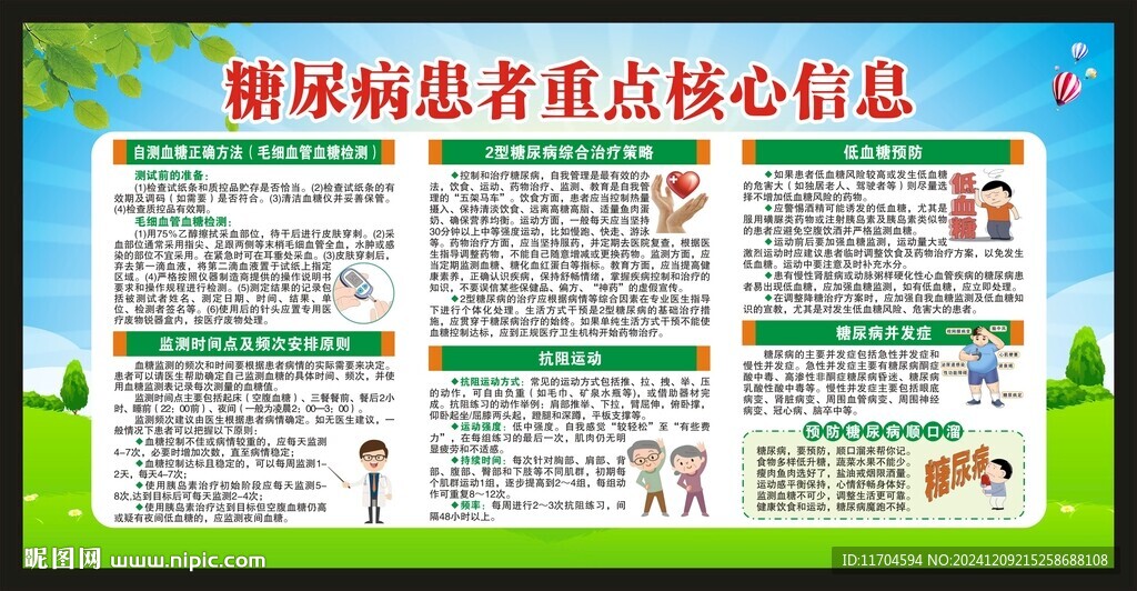 世界糖尿病日宣傳欄