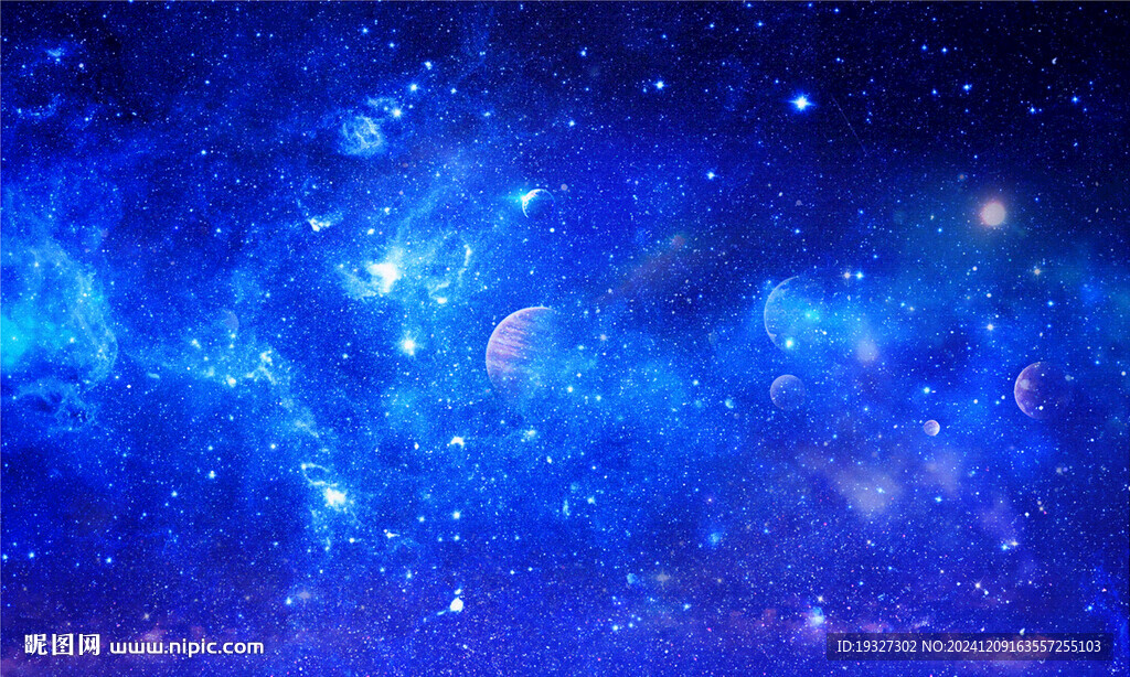 藍(lán)色星空 兒童星空房 